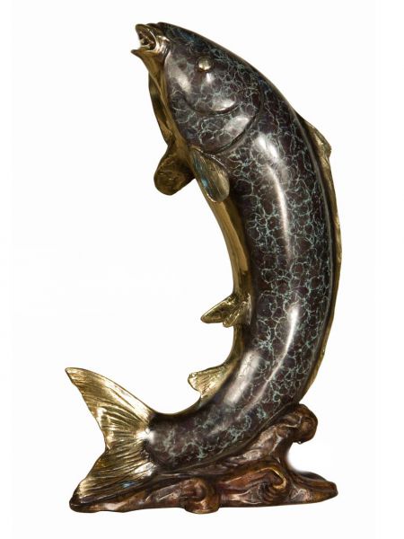 Bronzefigur KOI