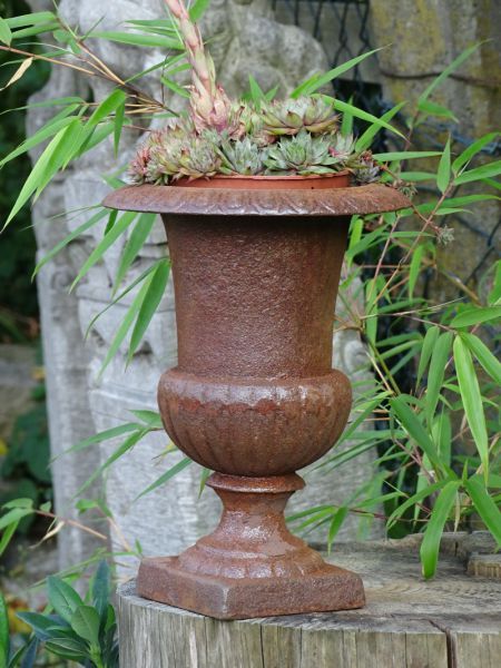 Kratervase Gusseisen