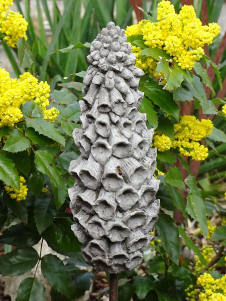 Eisenhut - Blüte aus Steinguss