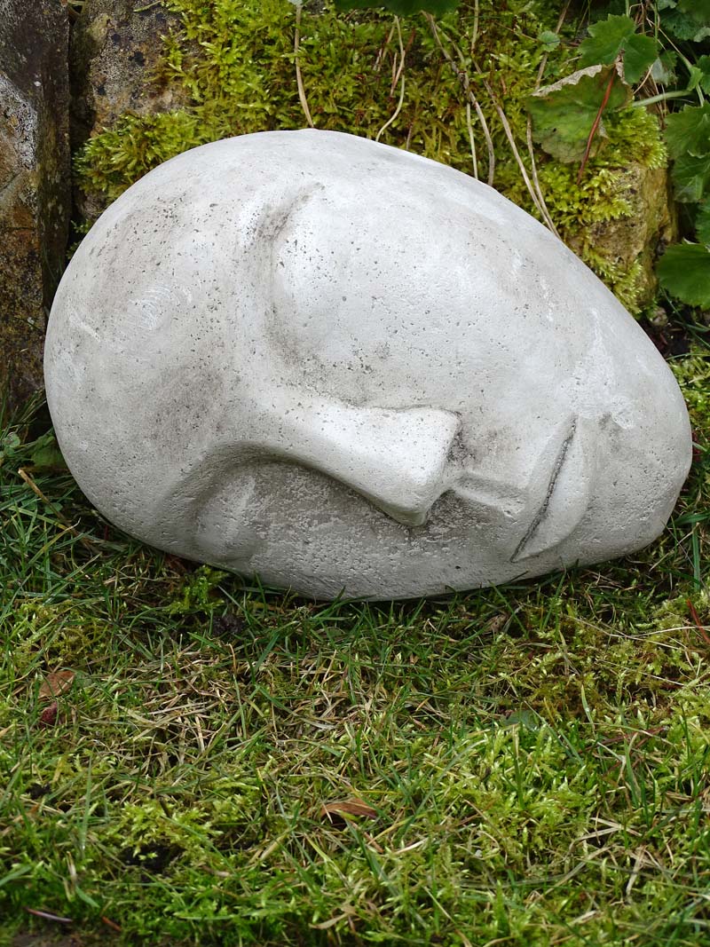 Steinfigur Wasserspeier Gartenfigur Steinkopf Fur Garten Deko Steinguss Wasserspeier Teiche Zubehor Livemillennium Com