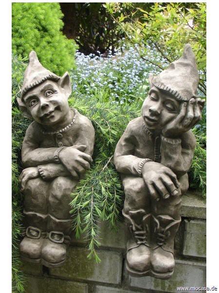 Treppenstufenhocker Wichtel Goblin- Fiona Jane Scott Gartenfigur