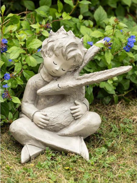 Der Kleine Prinz mit Fuchs © de Saint-Exupéry