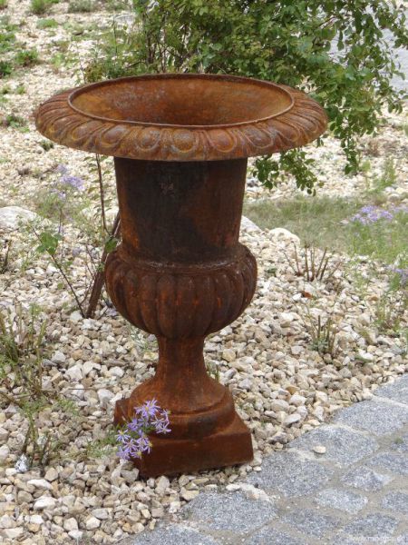 Gusseisen Vase Rost