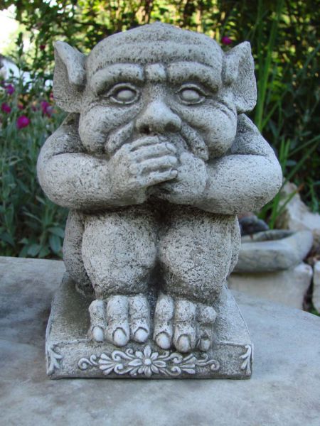 Gargoyle "Nichts Sprechen"