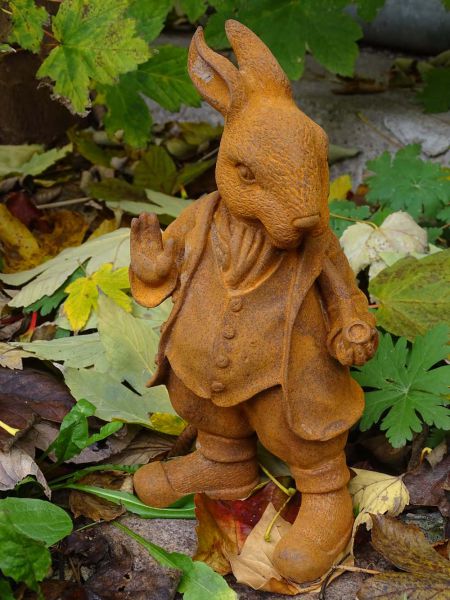 Gusseisen Figur Peter Rabbit klein