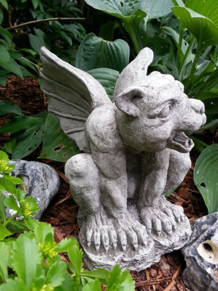 Gargoyle Open Mouth Gartenfigur