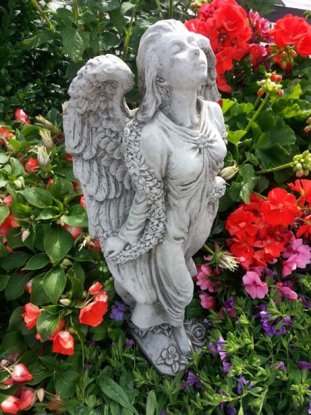 Steinfigur Engel Harmony