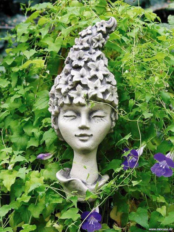 Blumenkind Rittersporn aus frostfestem Seinguss, Blumenkinder sammeln