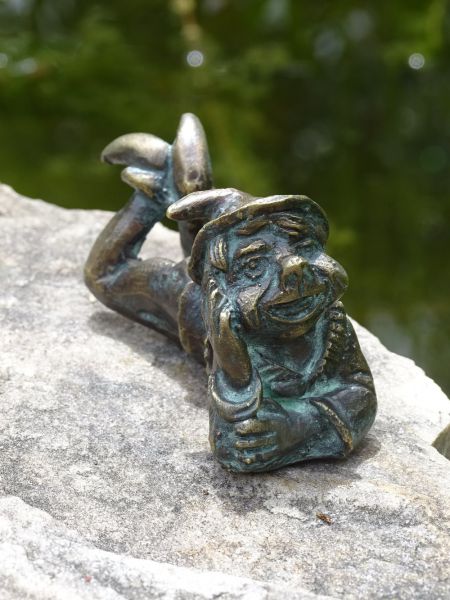 Bronzefigur Willibald von Rottenecker