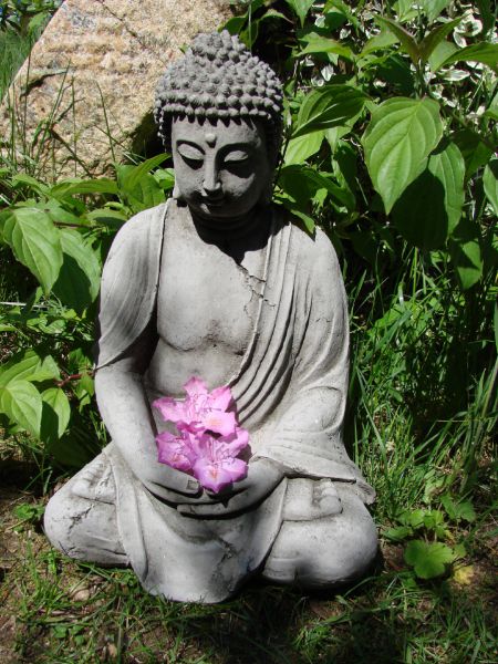 Buddha aus Stein