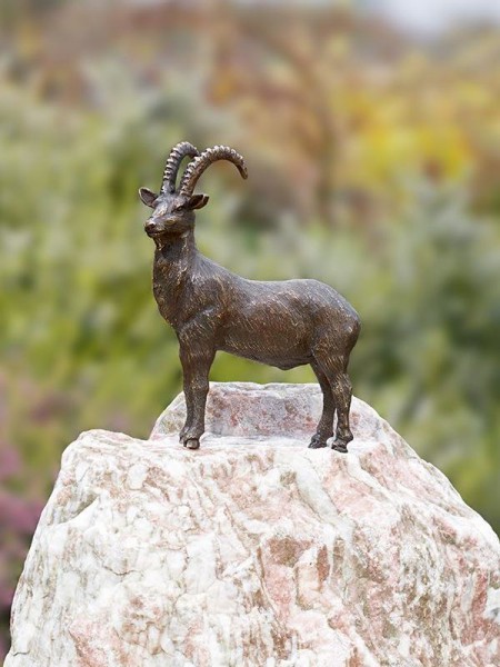 Bonzefigur Steinbock klein