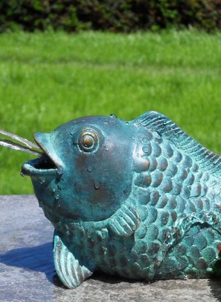 Bronzefigur Fisch