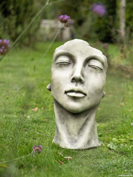 Gesicht Frau Kunststein