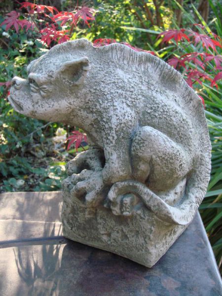 Gargoyle Bertie designed by Fiona Jane Scott