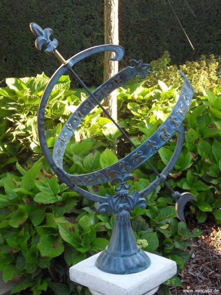 Bronze Sonnenuhr Sternzeichen