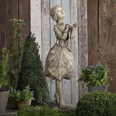 Gartenfigur Blütendame Tulpe