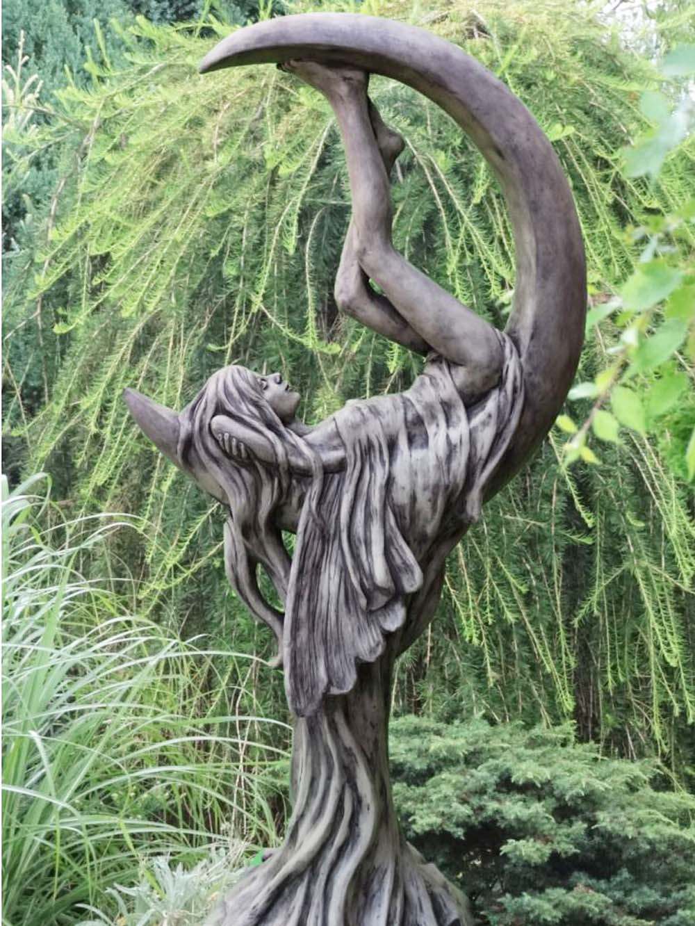 Buddha-Steinfigur Aus Bali – 35 Cm, Witterungsbeständig, Für Garten & Terrasse