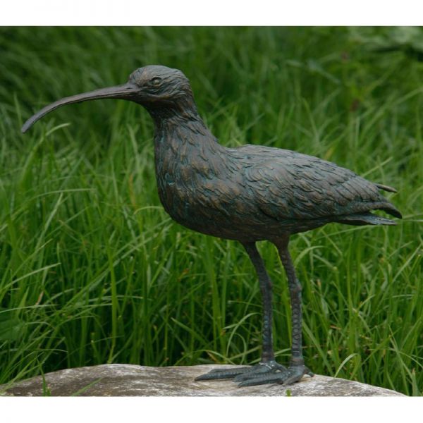 Brachvogel Bronzefigur 